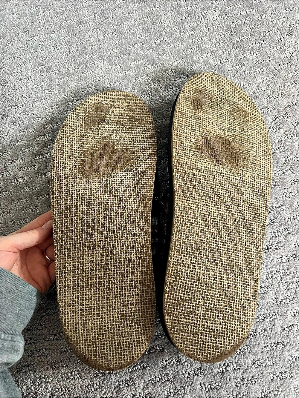 Men's Striped Multicolor & Black Sanuks - Picture 4 of 5